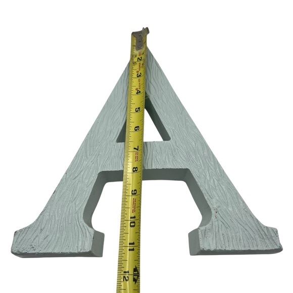 LETTER A WALL HANGING METAL PREOWNED - Picture 4 of 11